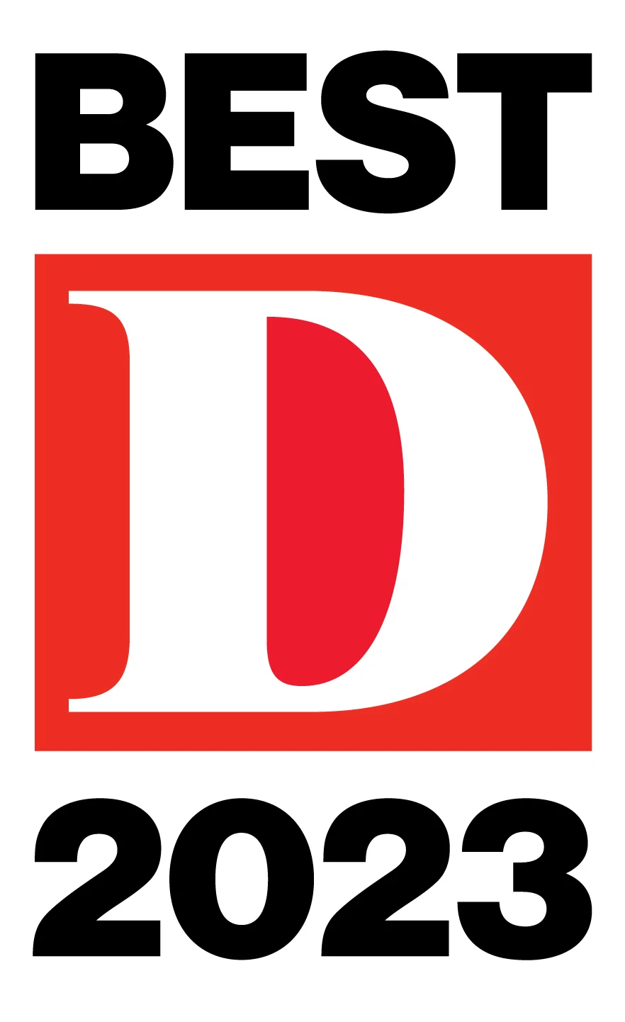 Logo for best D for year 2023